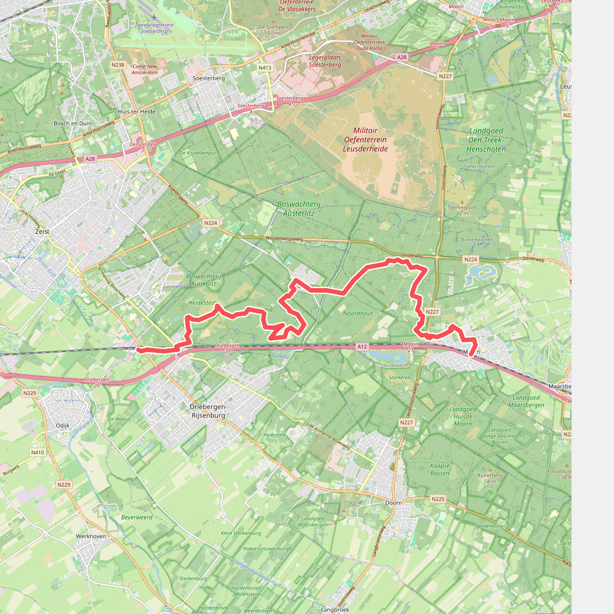 Ns wandeling Driebergenzeist maarn