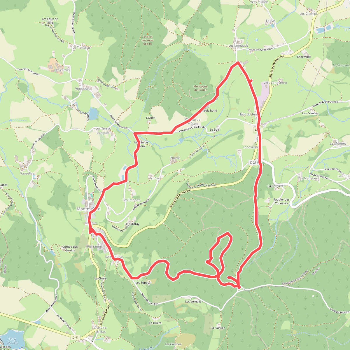 Montagnie de saint cyr