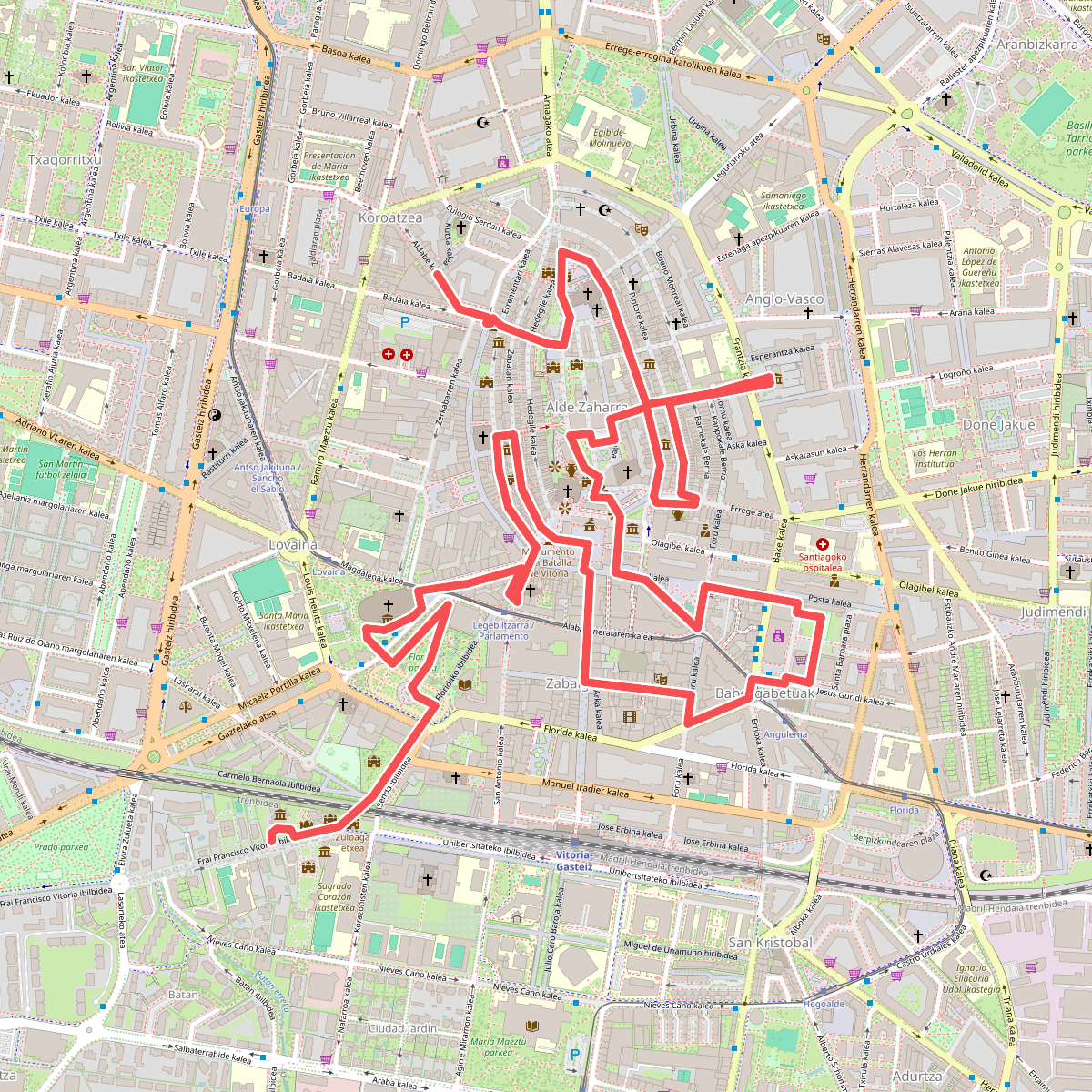 Stadswandeling Vitoria-Gasteiz