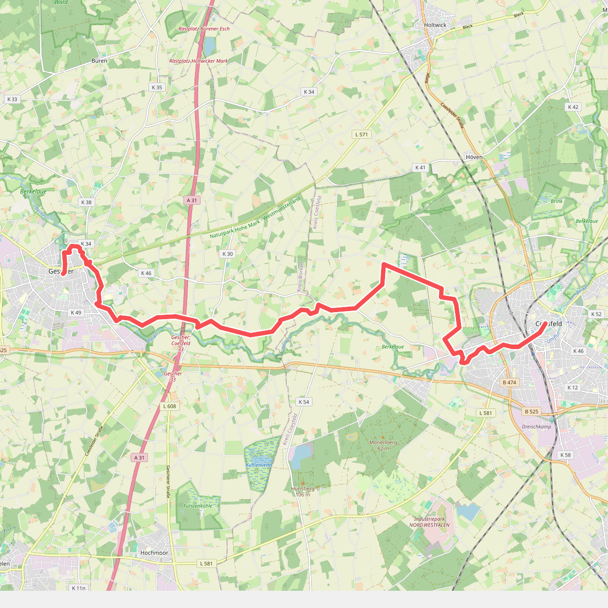 Berkelpad 9 - Gescher - Coesfeld