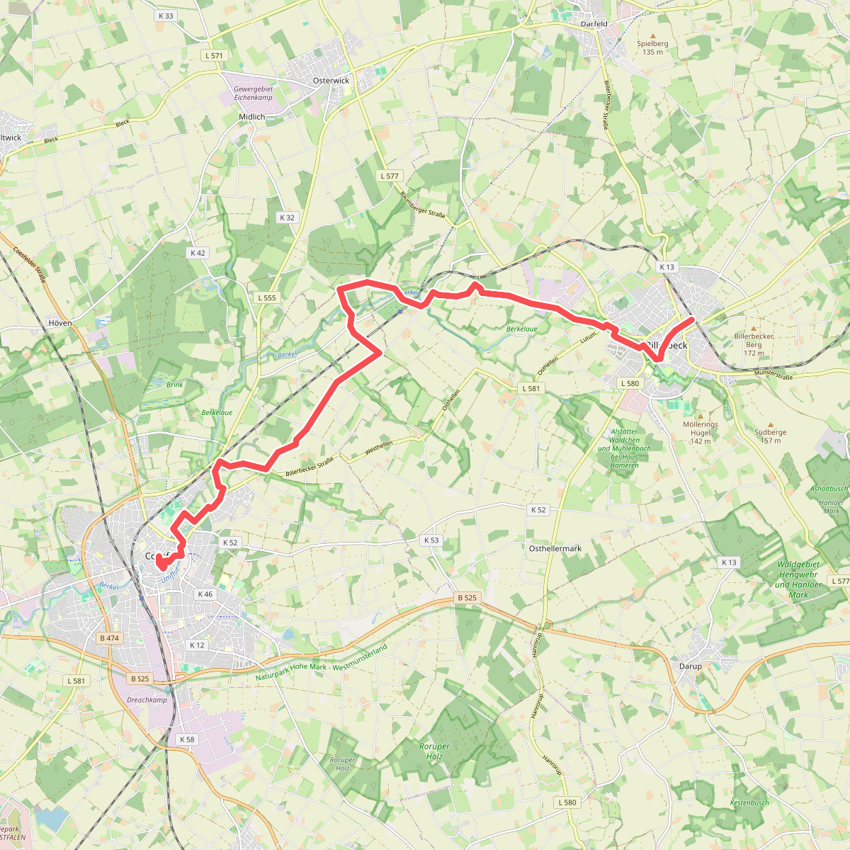 Berkelpad 10 - Coesfeld - Billerbeck