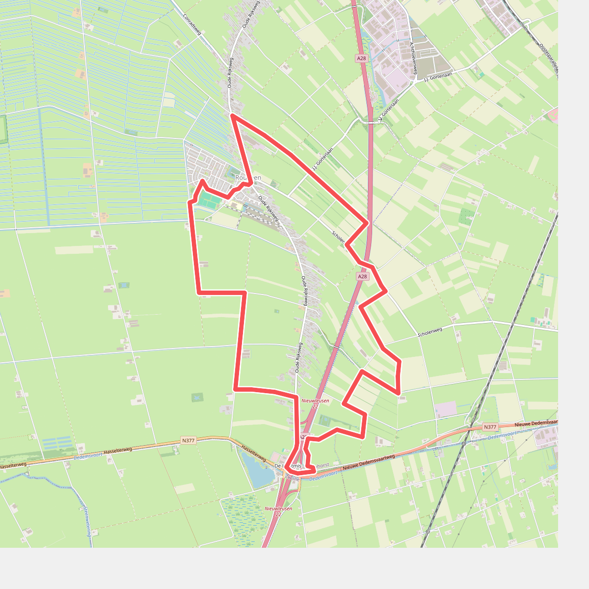 Rouveen - Blauw