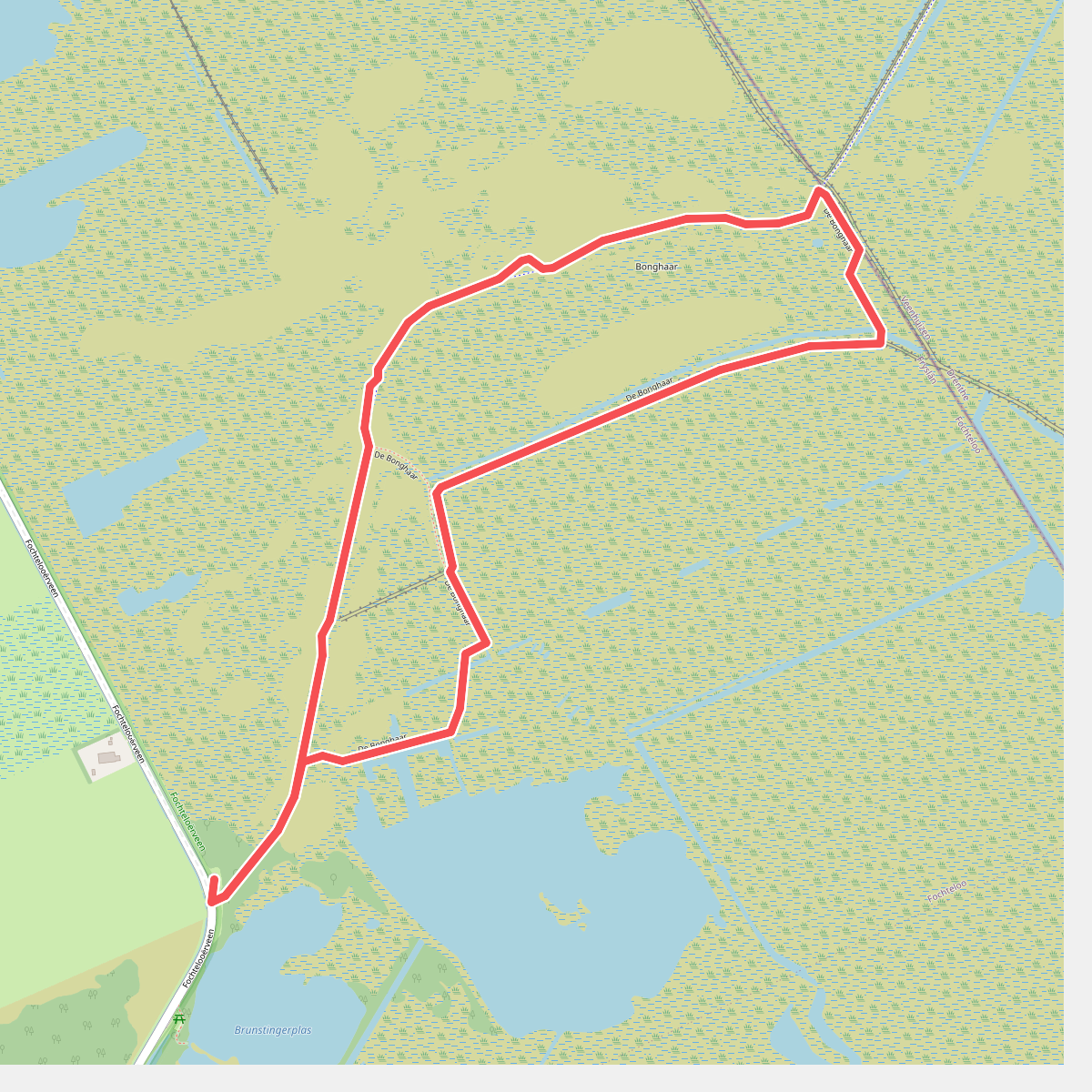 Veenmos route