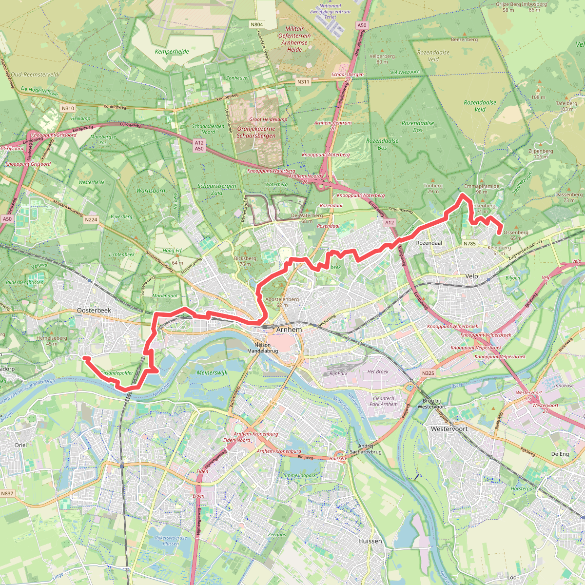 Rondje Veluwe 9 - Velp - Oosterbeek