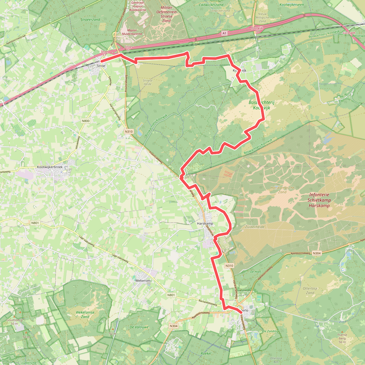 Rondje Veluwe 14 - Otterlo - Stroe