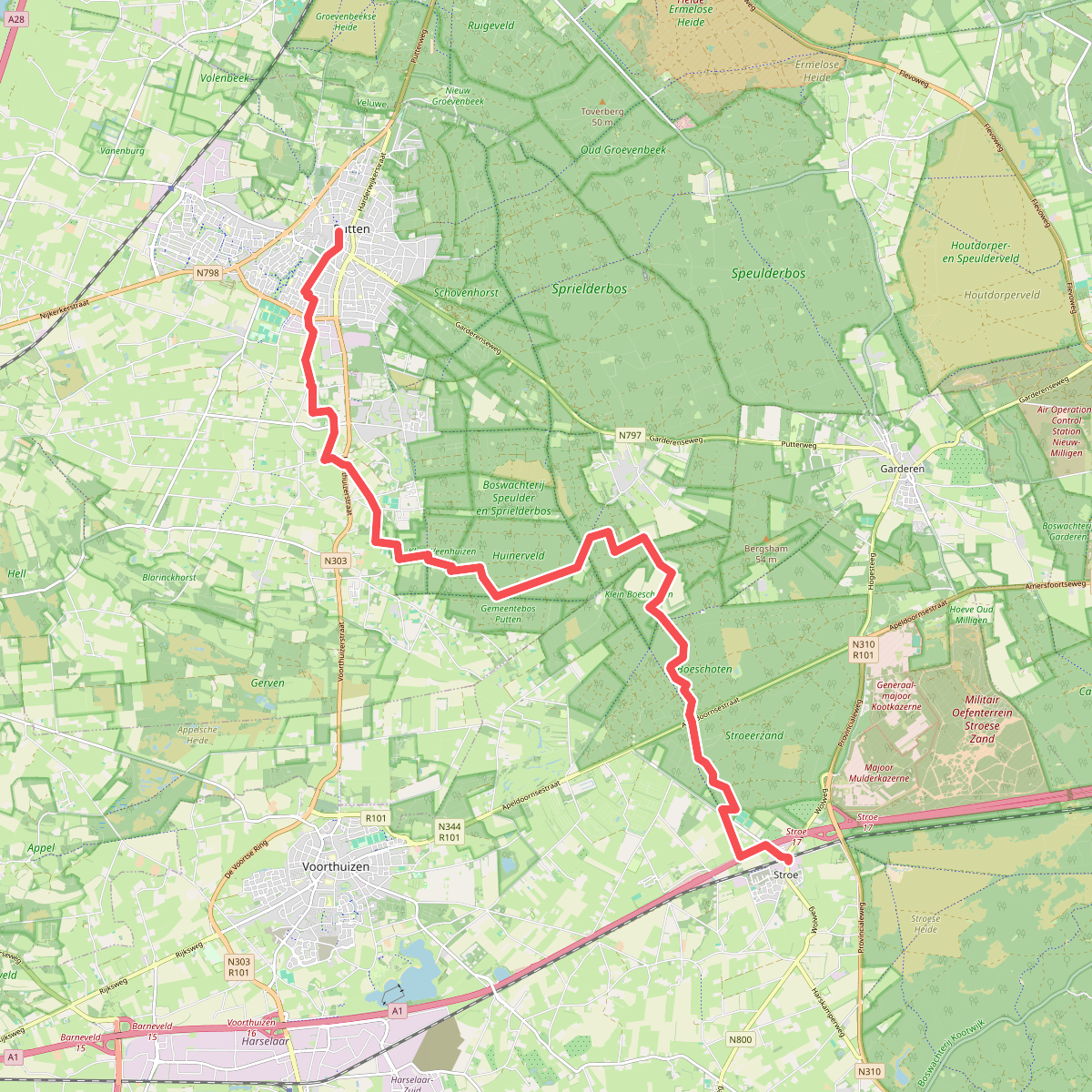 Rondje Veluwe 15 - Stroe - Putten
