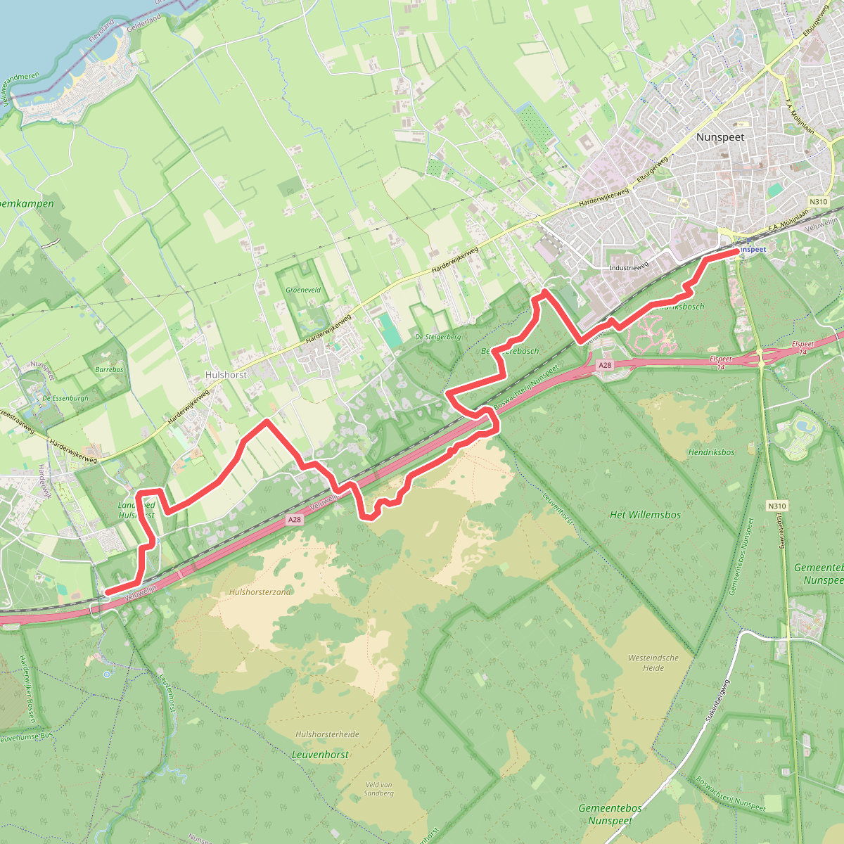 Rondje Veluwe 17 - Hulshorst - Nunspeet
