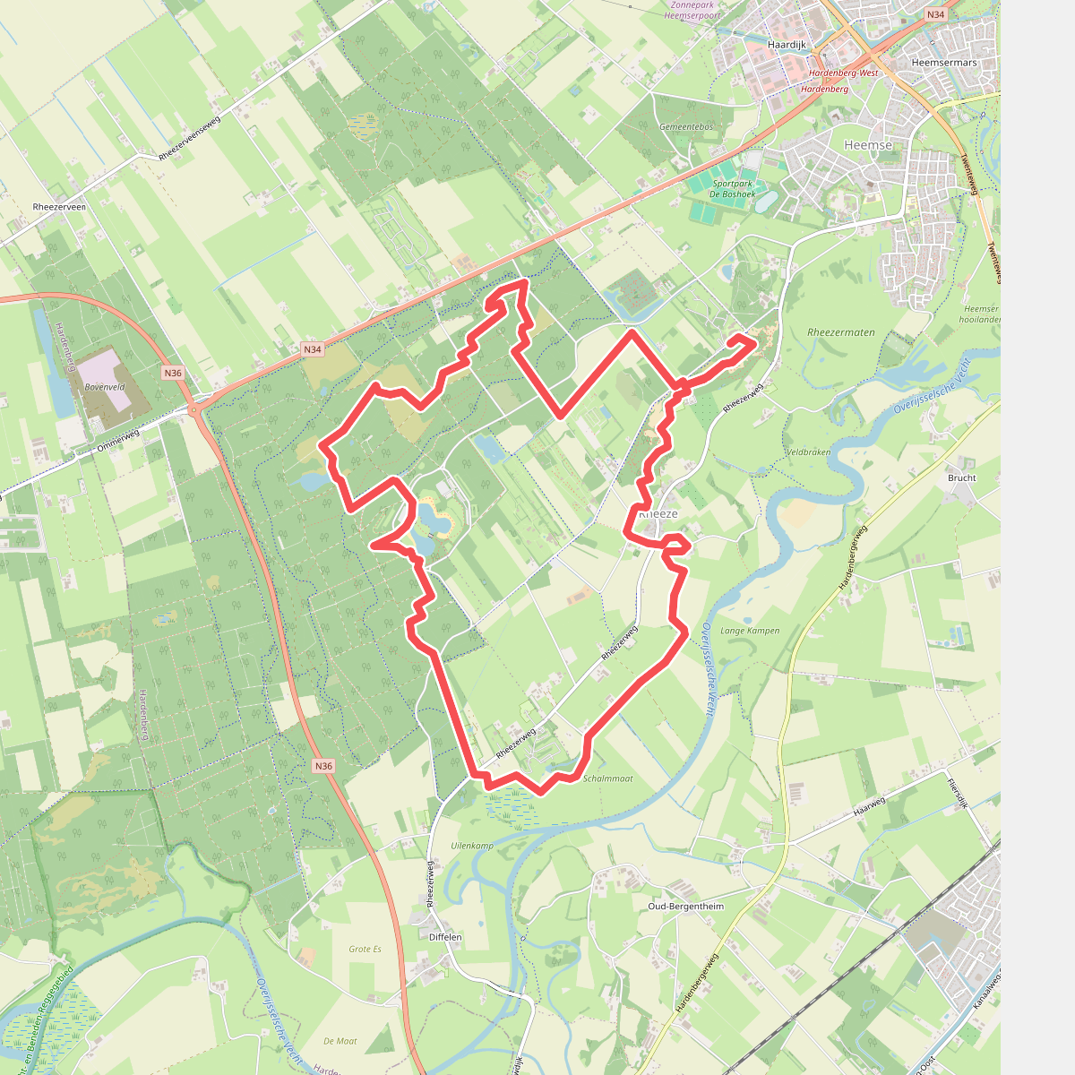 Rheezerbelten - Geel