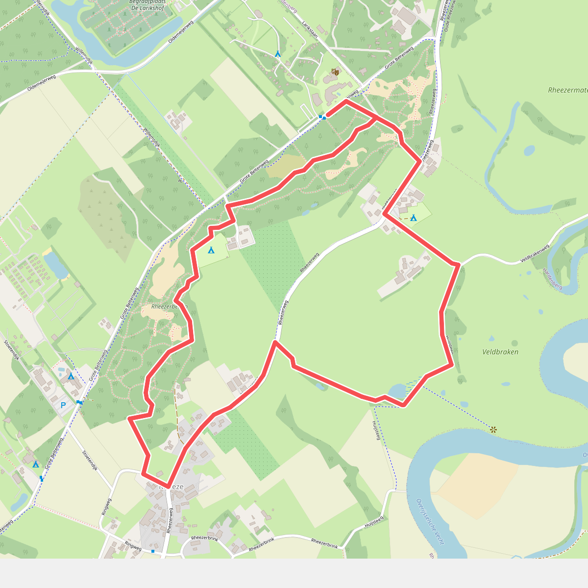 Rheezerbelten - Groen