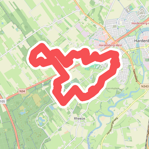 Rheezerbelten - Rood