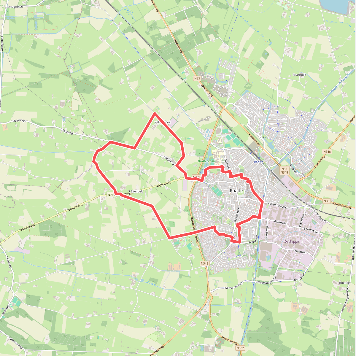 Raalte - Oranje