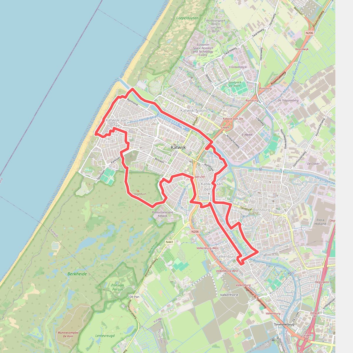 Dagwandeling Limes Katwijk