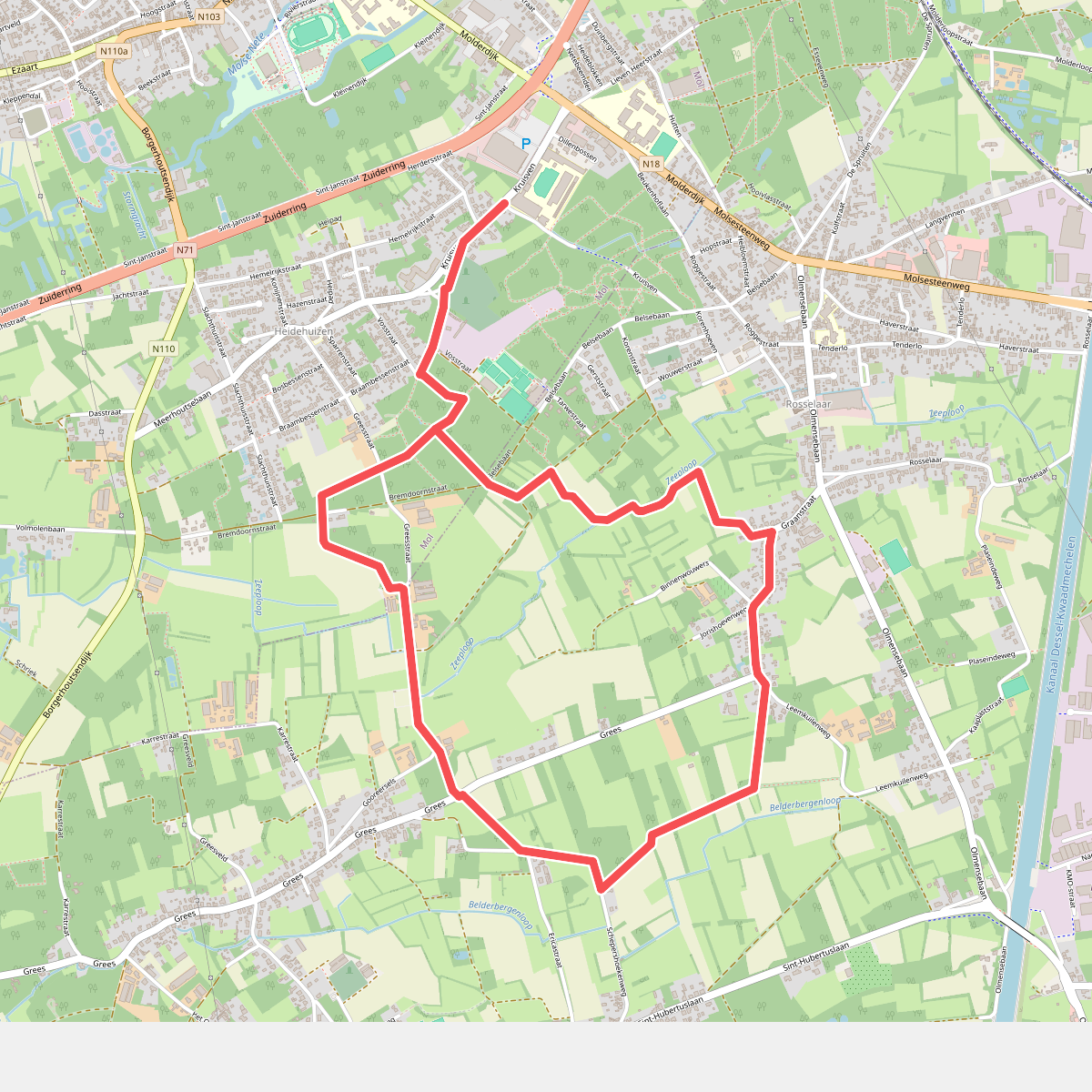 Snuffelroute mol 2026