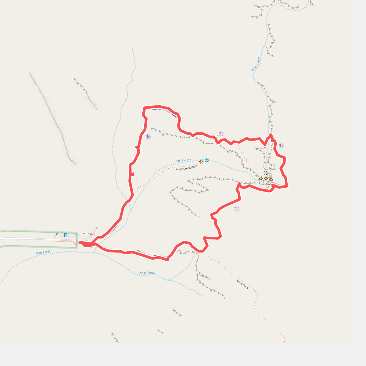 Kings Canyon Rim Walk