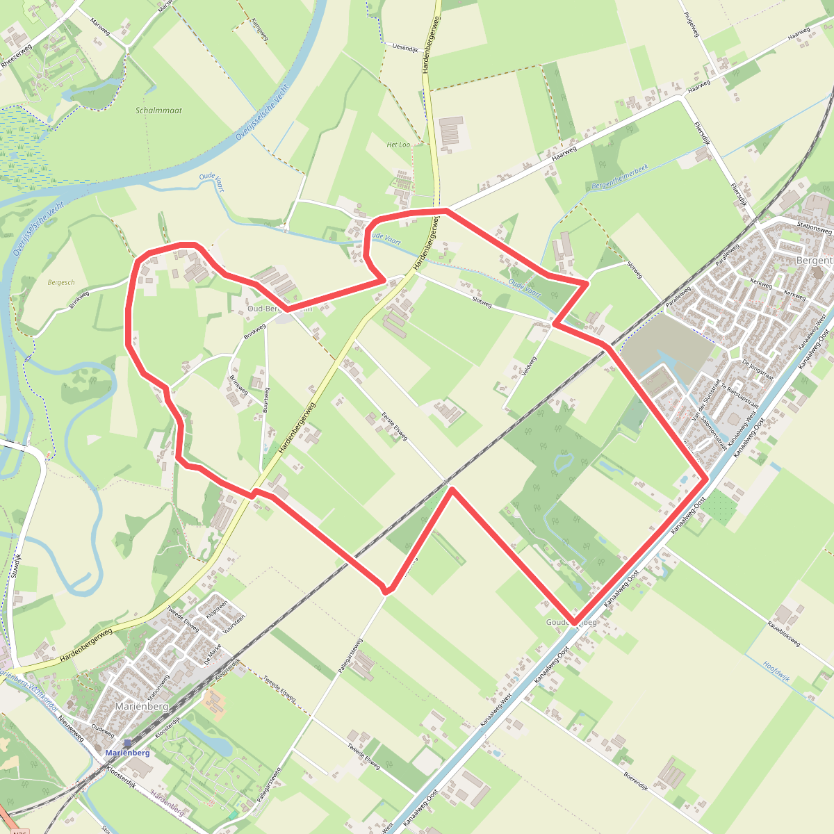 Oud Bergentheim - Blauw