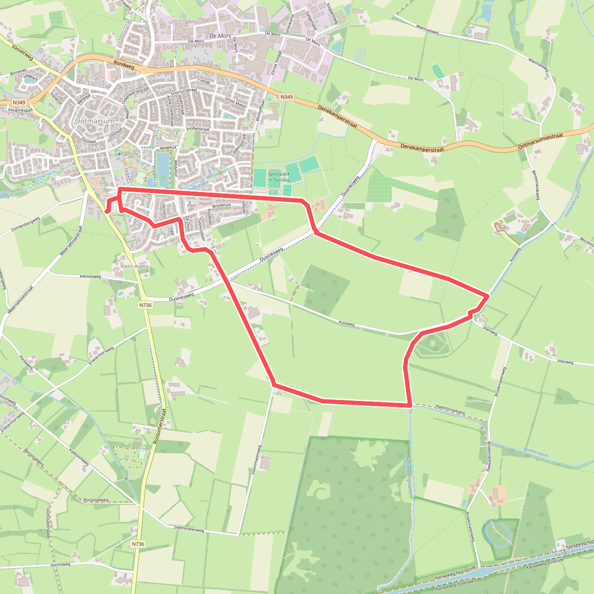 Ootmarsum - Rood