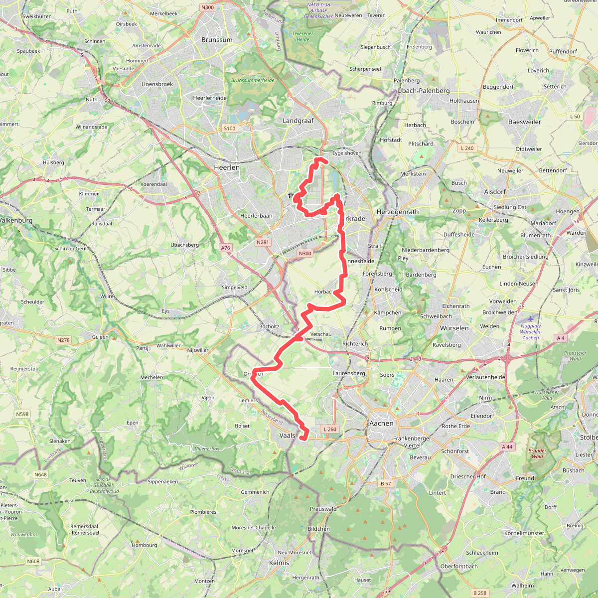 Eygelshoven - Vaals · Dutch Mountain Trail etappe 1