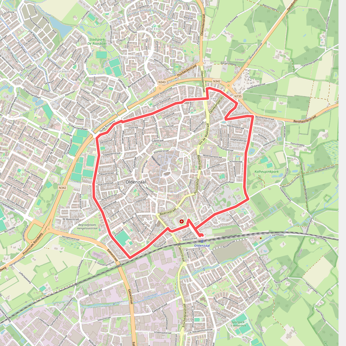 Oldenzaal-Station - Groen