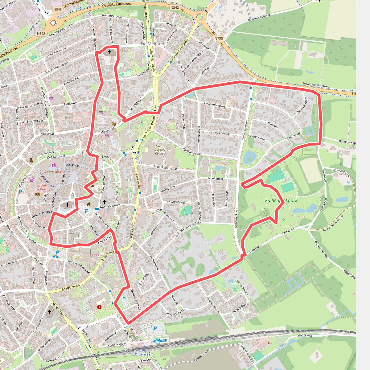 Oldenzaal - Blauw