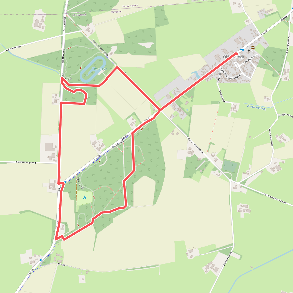 Okkenbroek - Rood