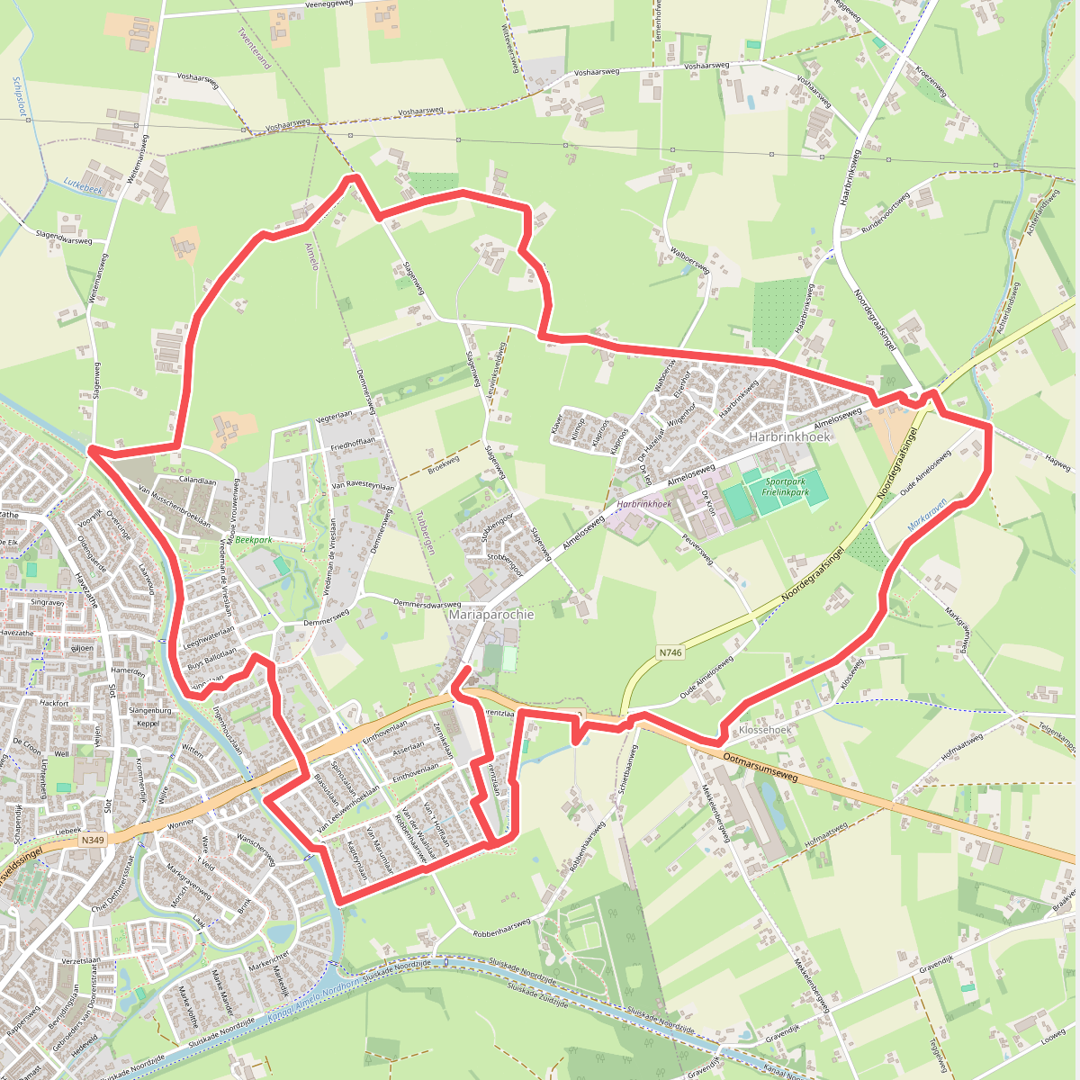 Mariaparochie - Groen