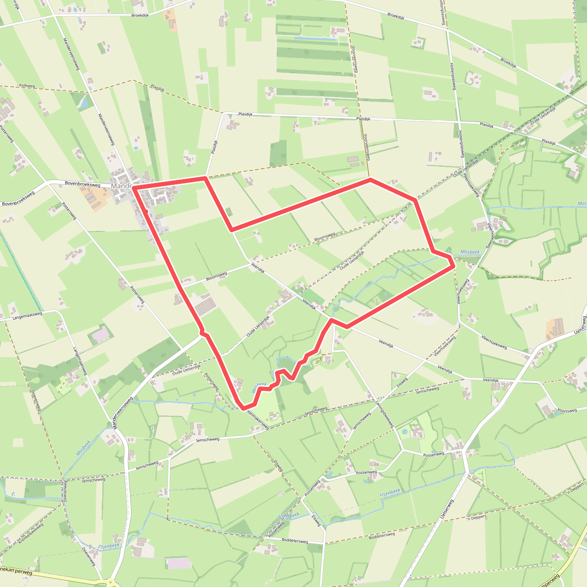 Manderveen - Oranje