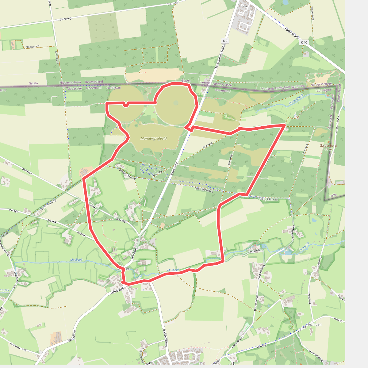 Mander - Geel