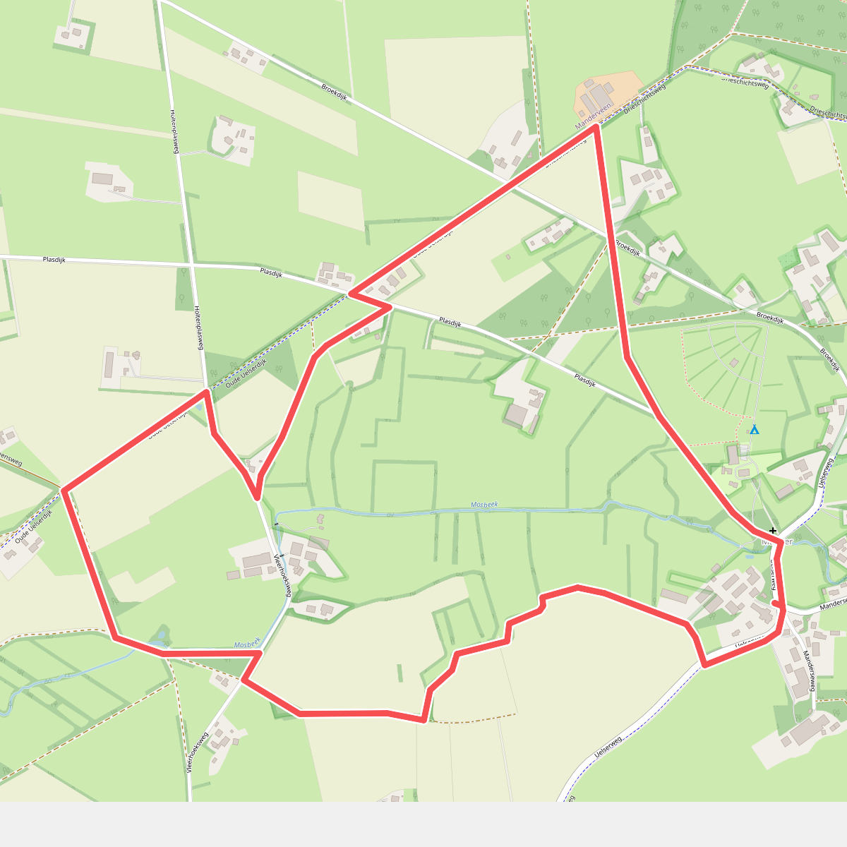 Mander - Rood