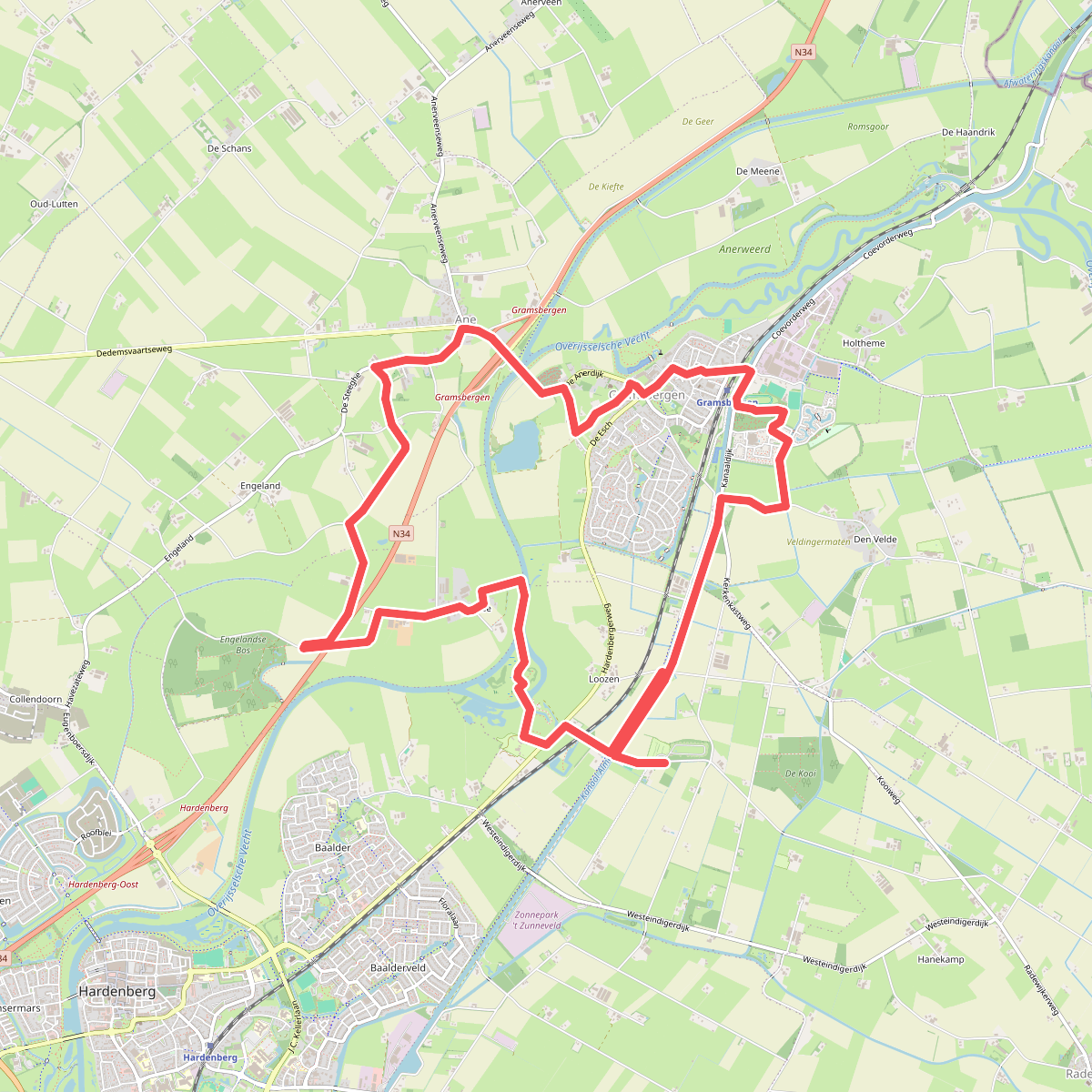Loozerveld - Blauw