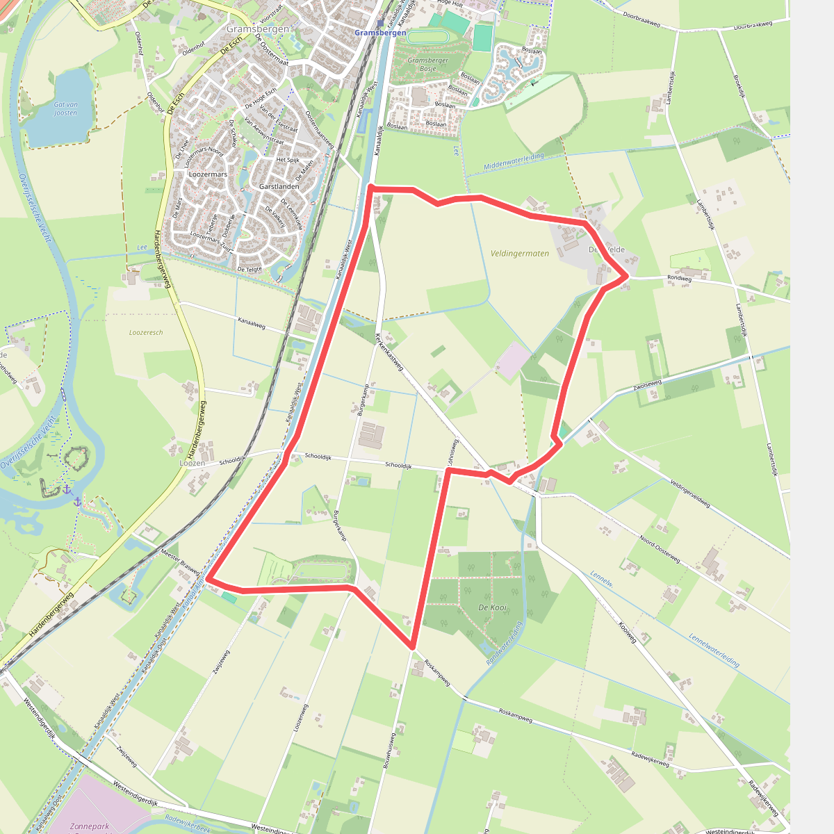 Loozerveld - Geel