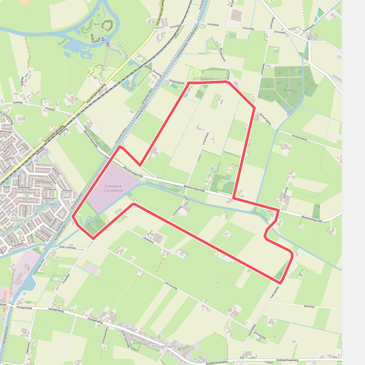 Loozerveld - Groen