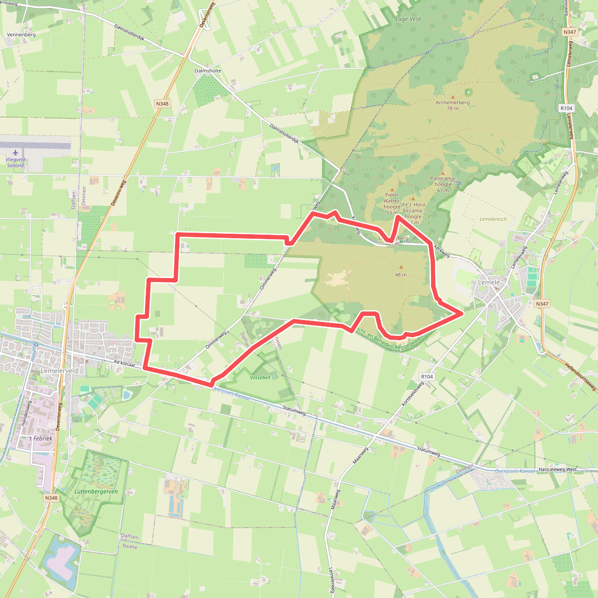 Lemelerberg - Groen