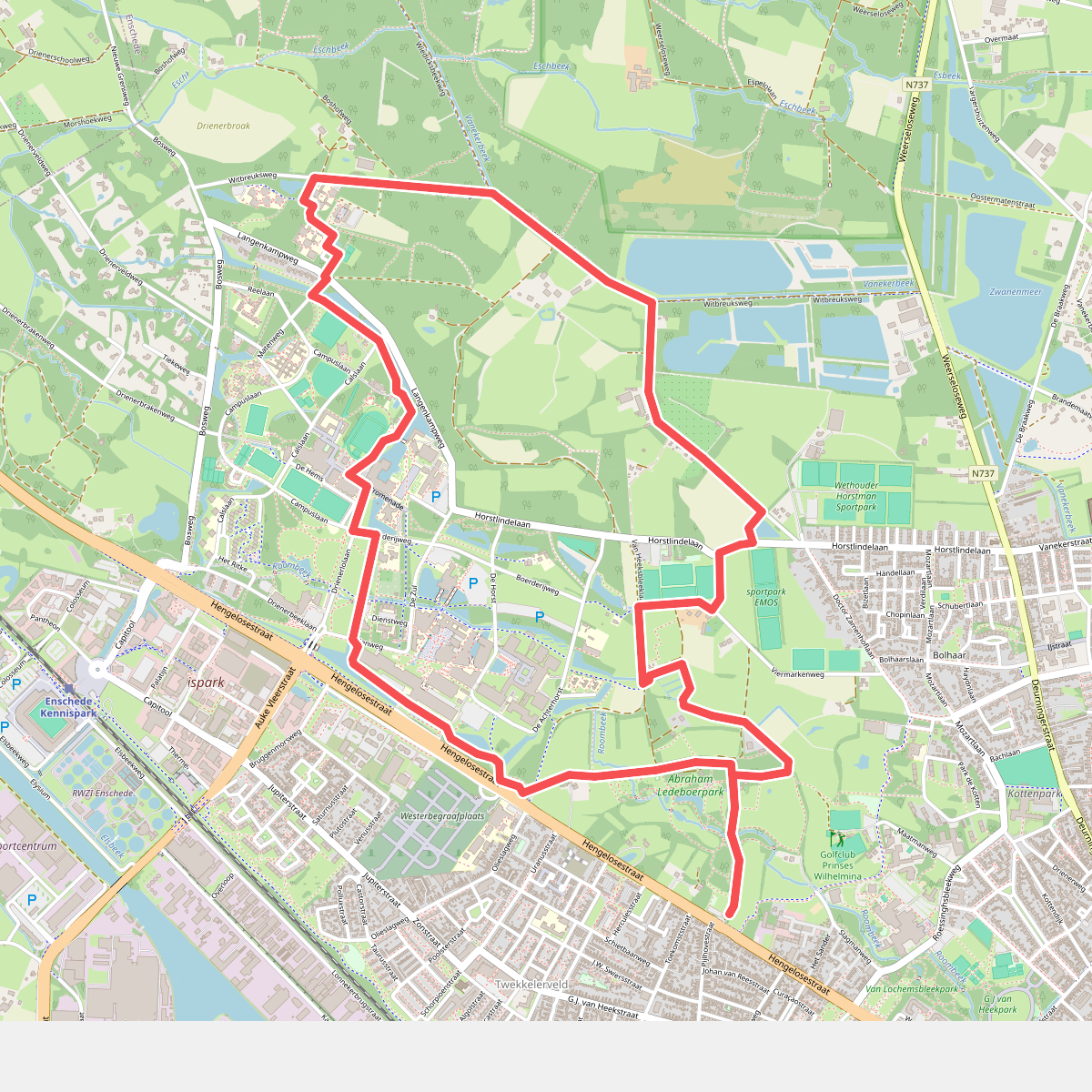 Ledeboerpark - Oranje