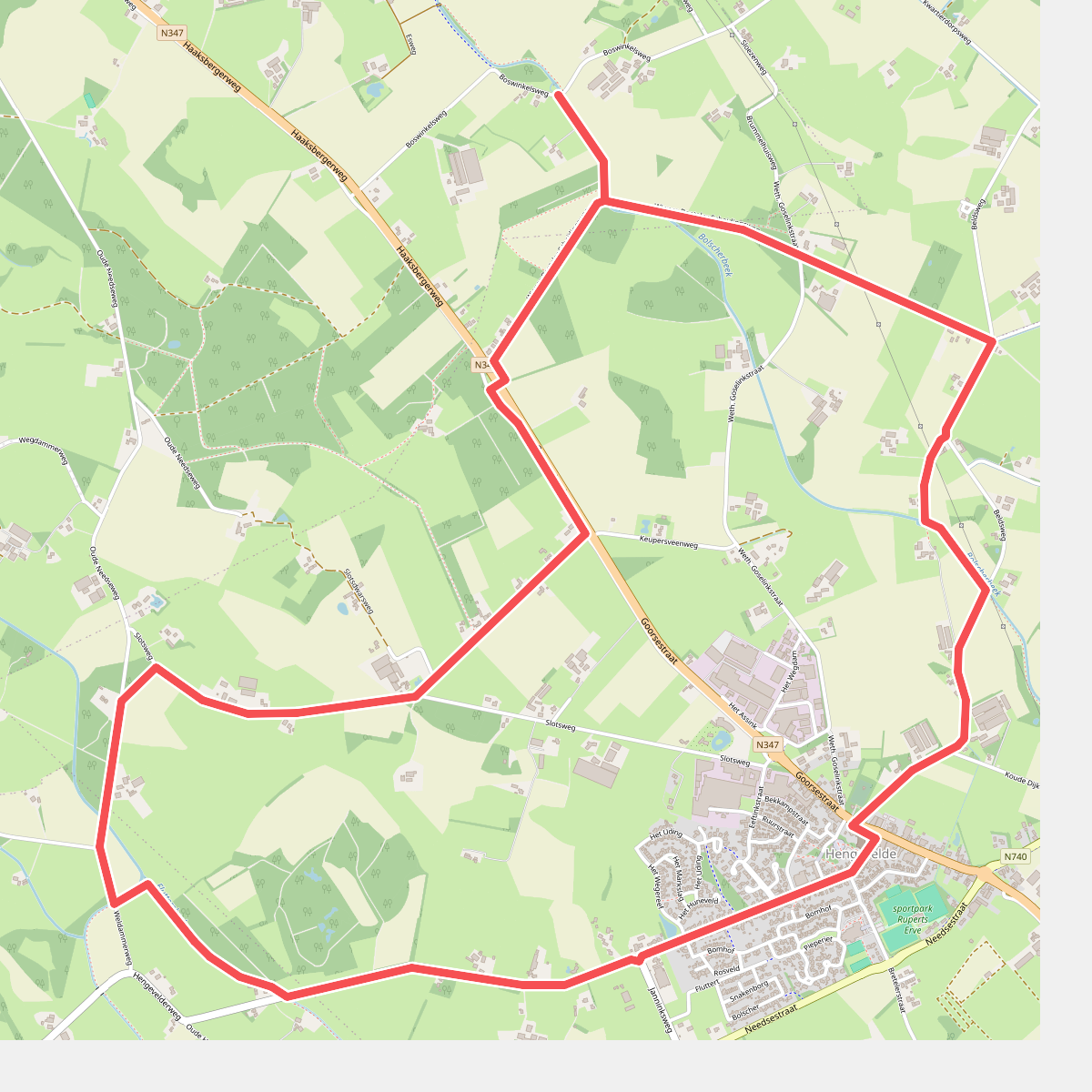 Kwartierdorp - Groen