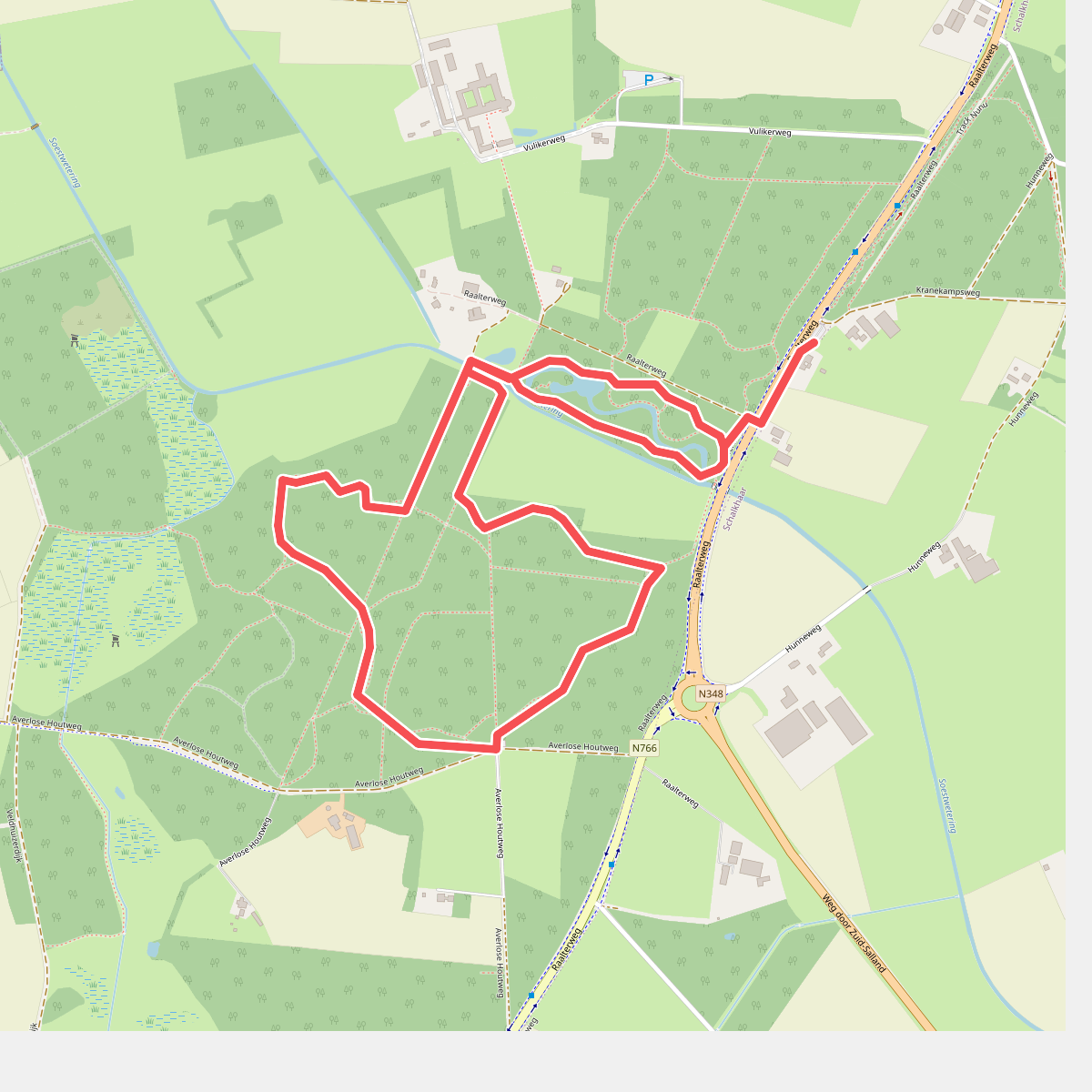 Kranenkamp - Rood