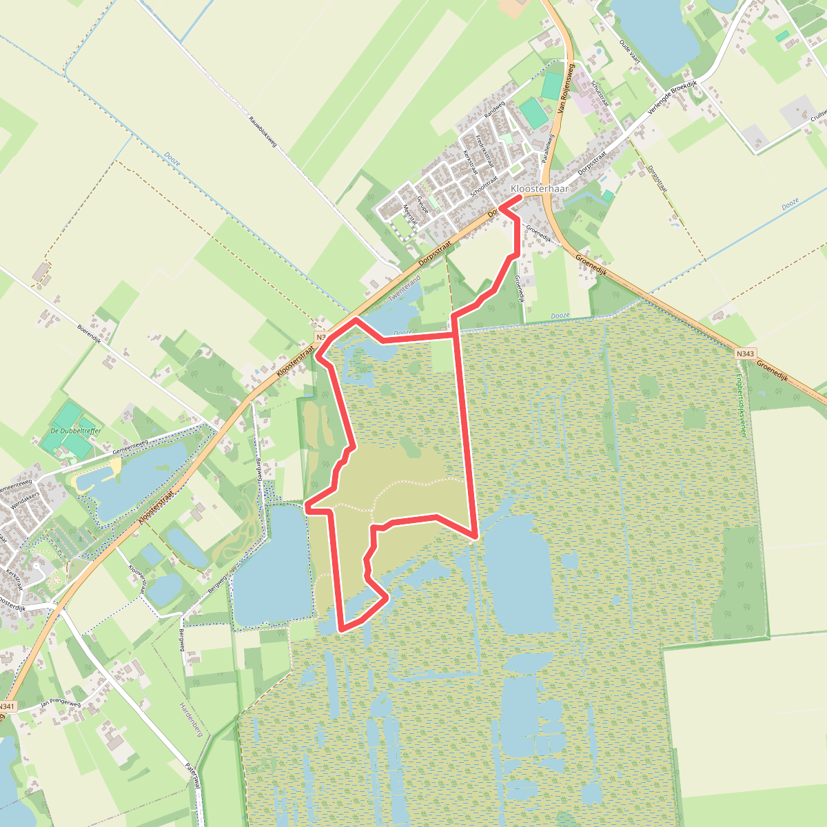 Kloosterhaar - Groen