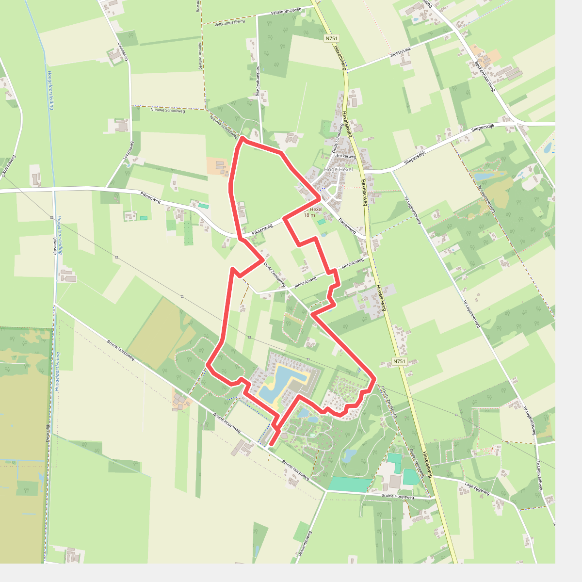 Huurnerveld - Geel