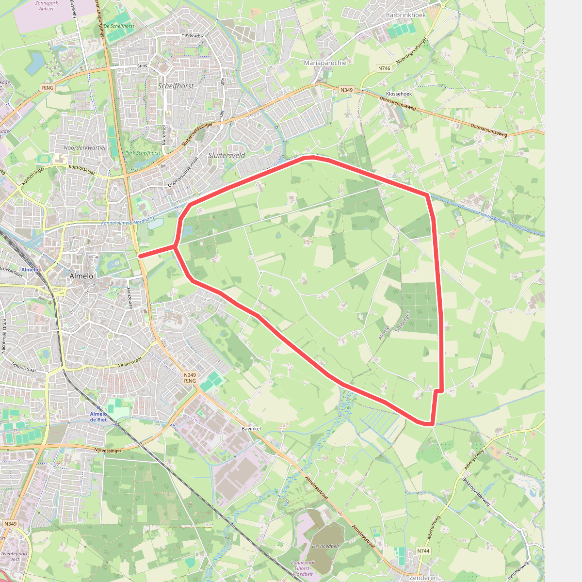 Huize Almelo - Geel