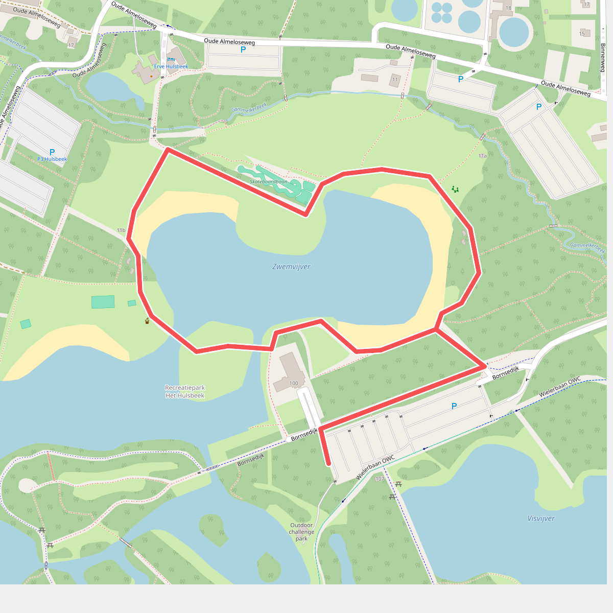 Het Hulsbeek-Zuid - Blauw