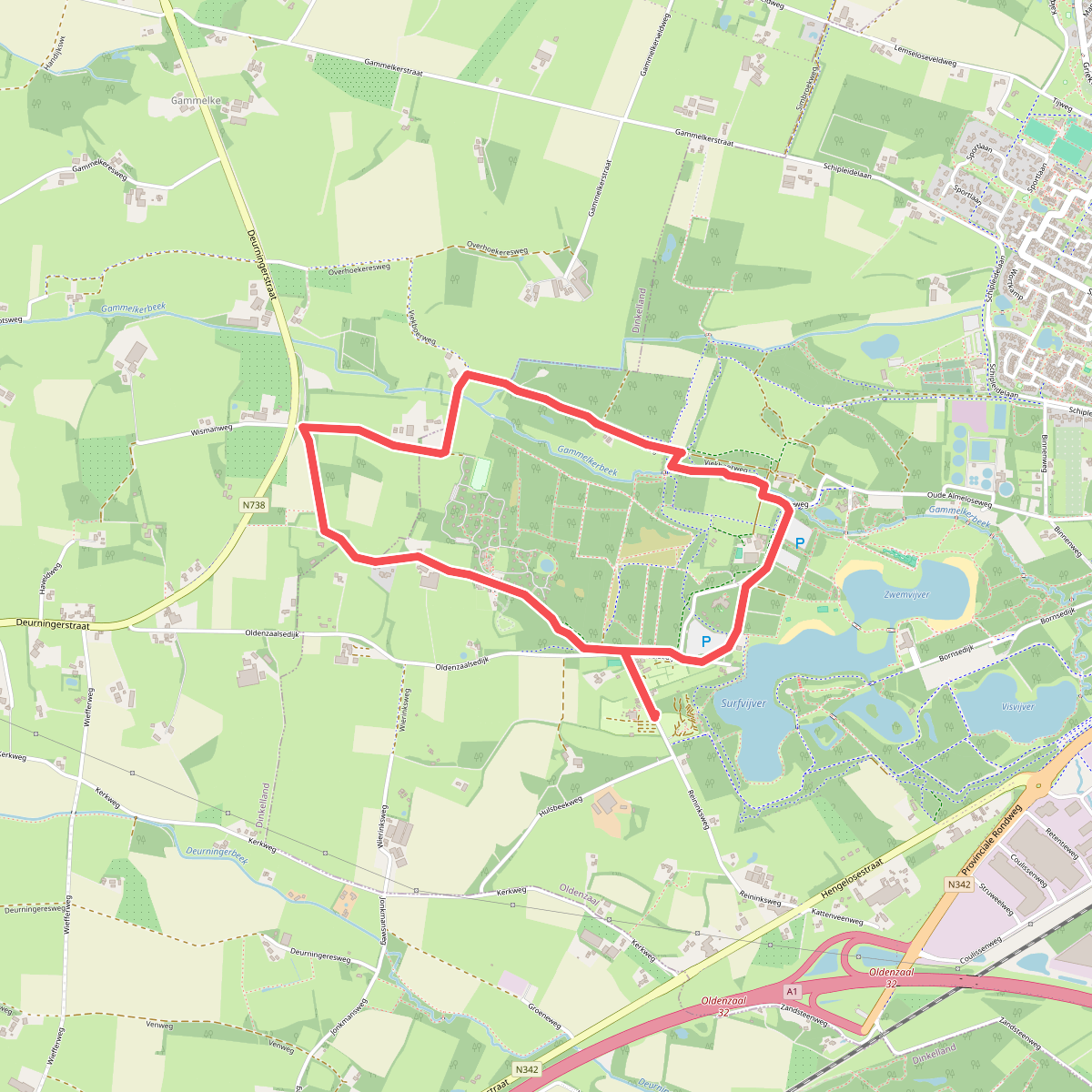 Het Hulsbeek-West - Blauw