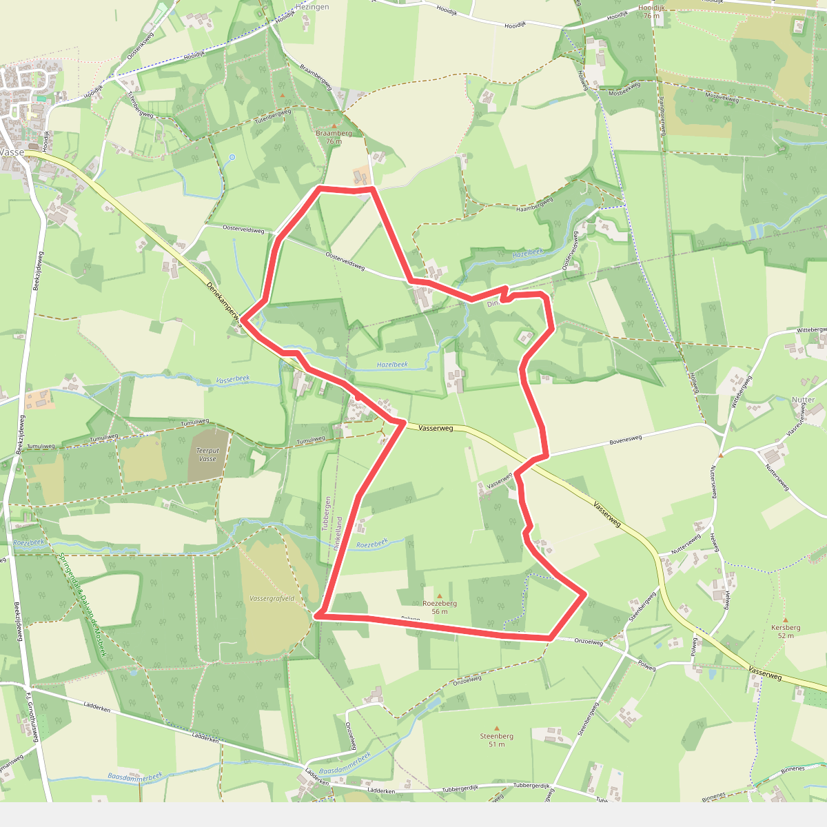 Hazelbekke - Rood