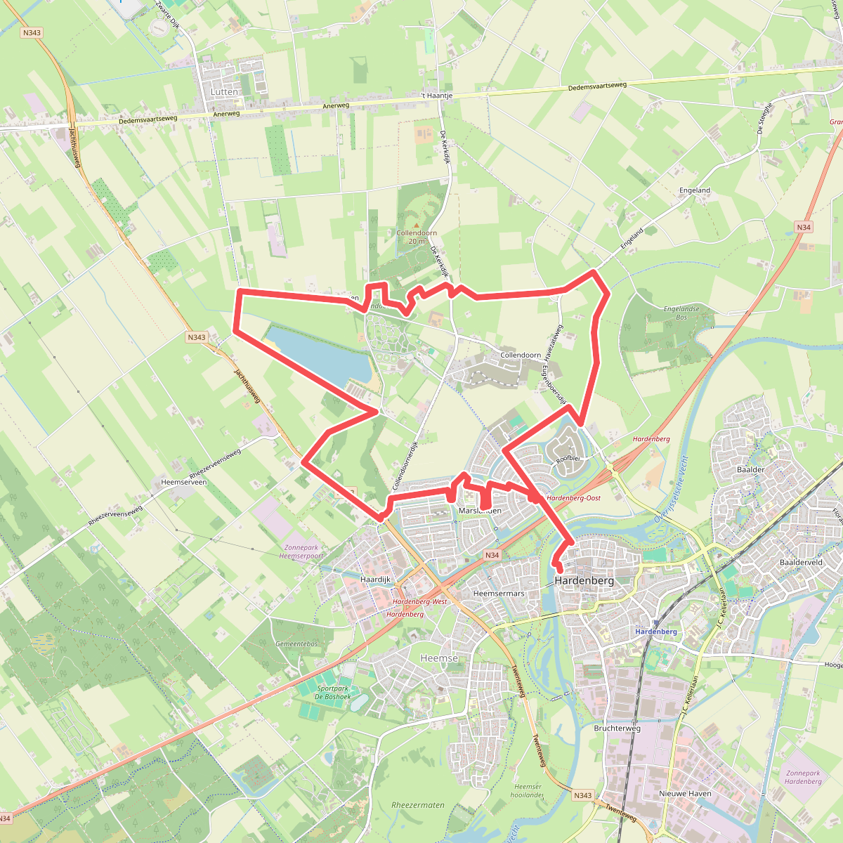 Hardenberg - Blauw