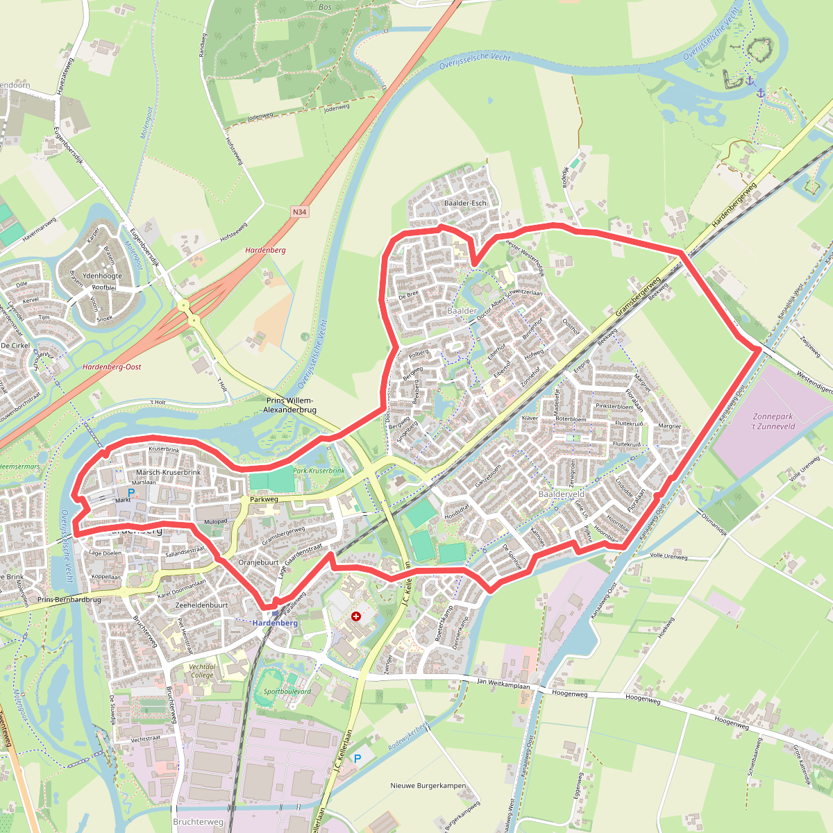 Hardenberg - Oranje