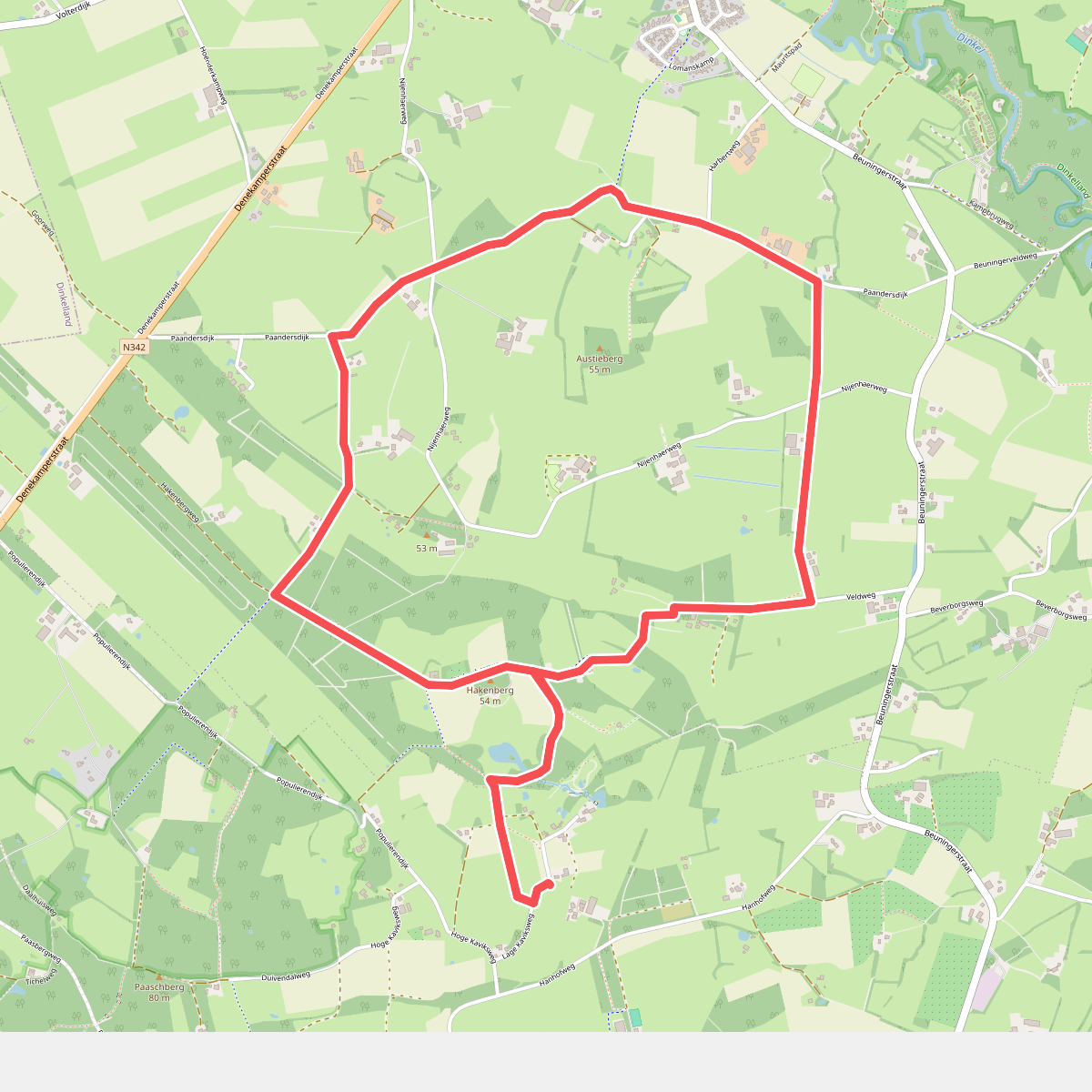 Hakenberg - Groen
