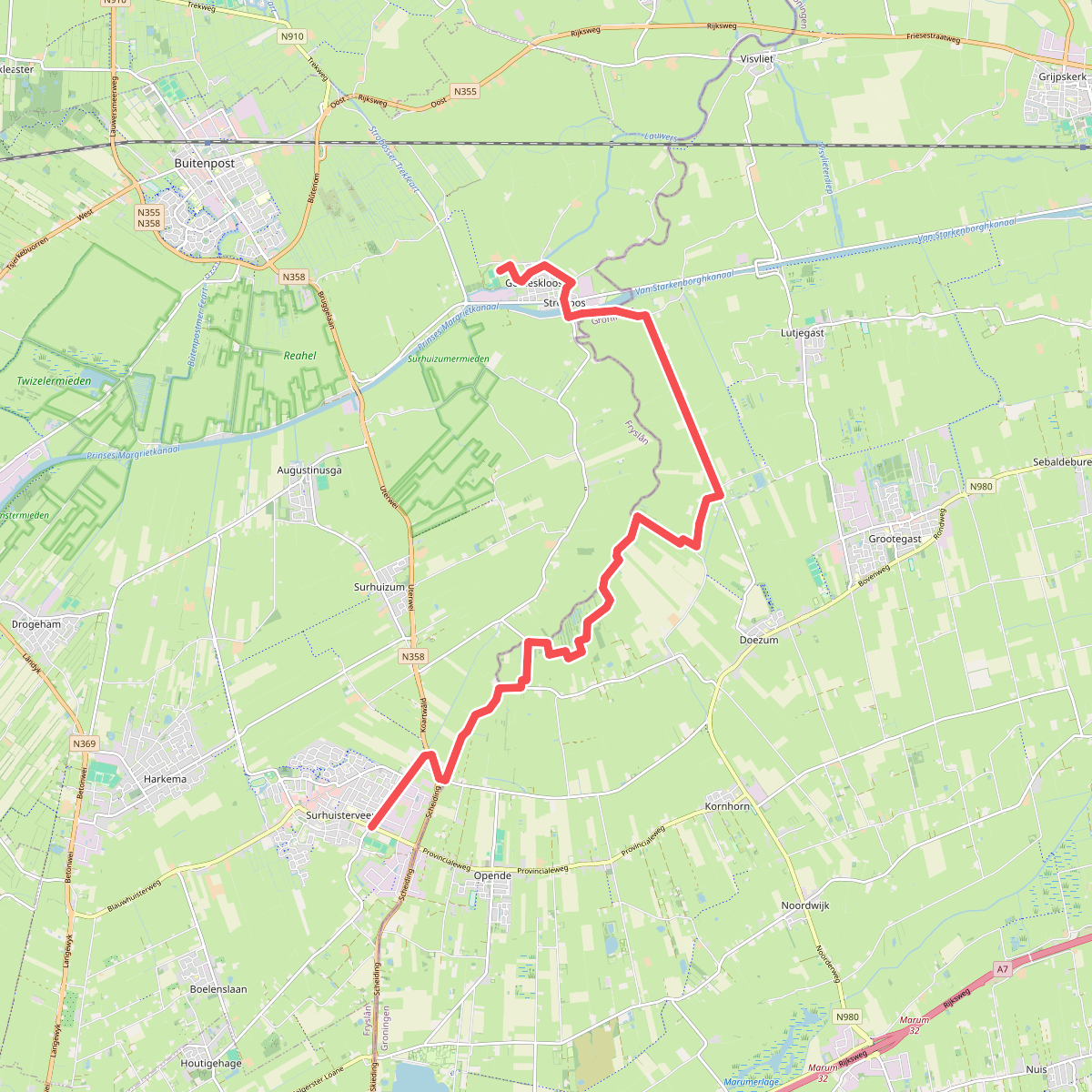Buitenpost Traject 2 · Bonifatius Kloosterpad etappe 25