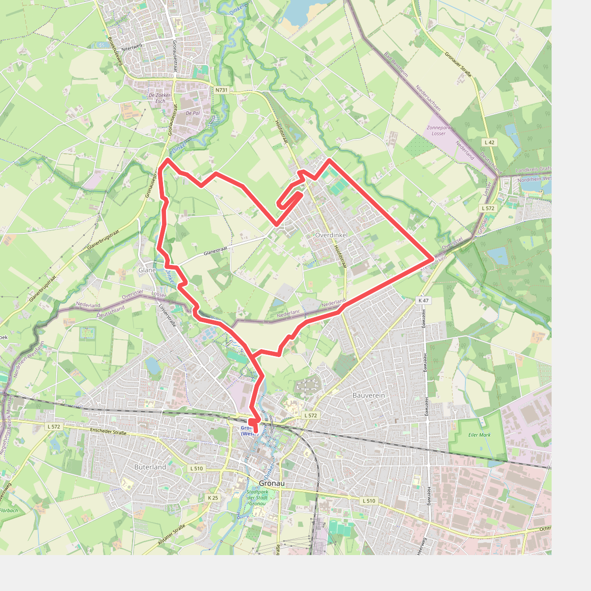 Gronau - Rood