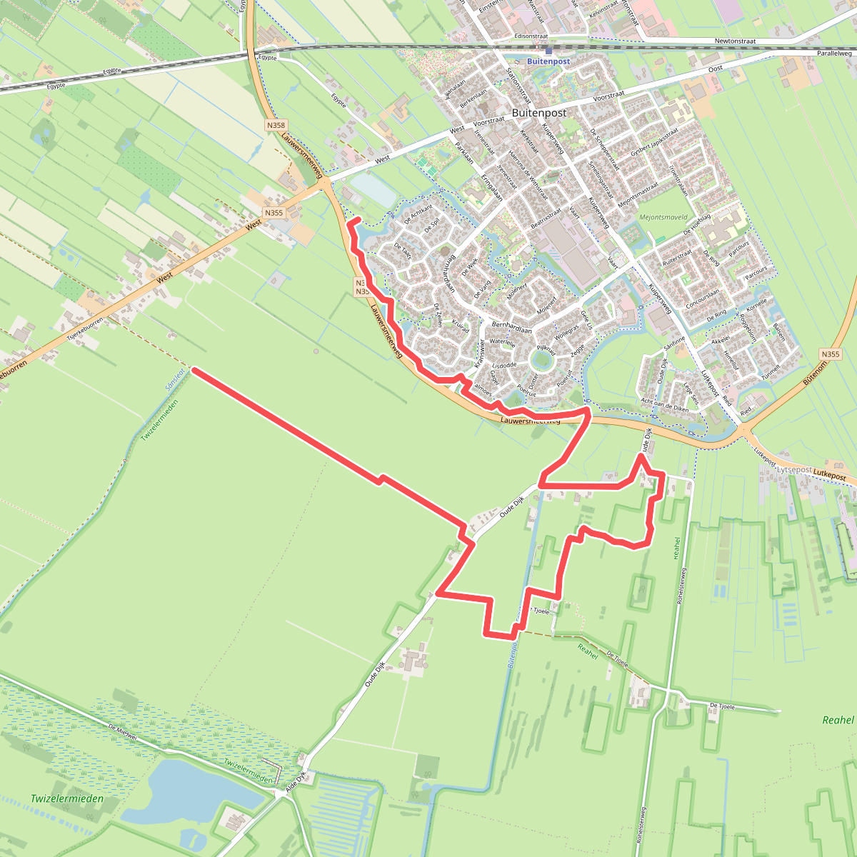 Buitenpost Traject 3 - Buiten broedseizoen · Bonifatius Kloosterpad etappe 26