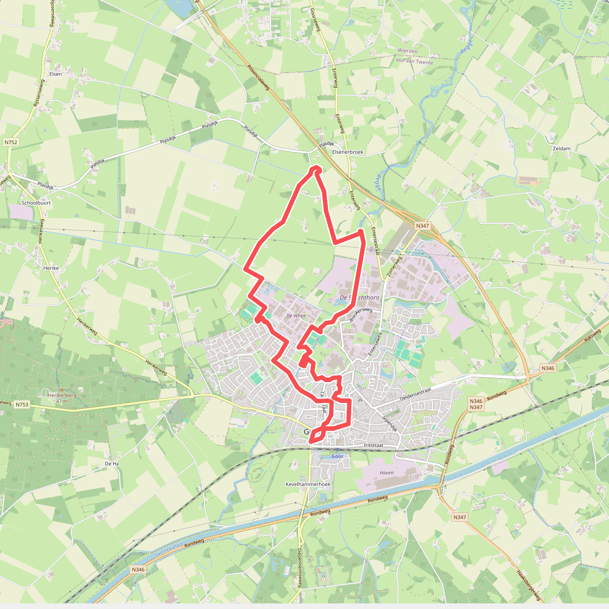 Goor - Rood