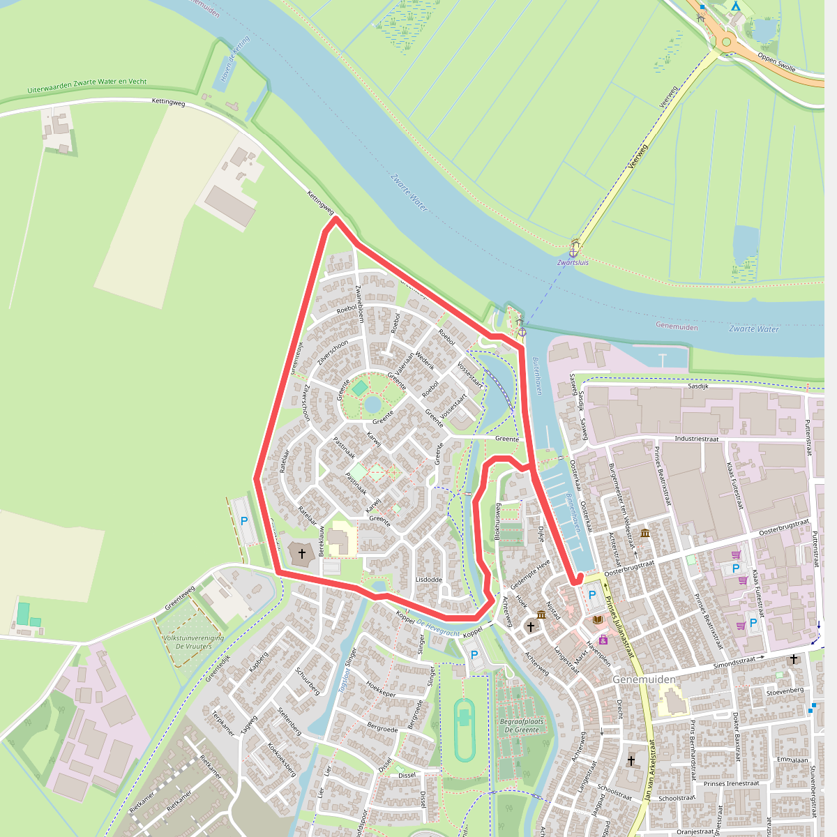Genemuiden - Rood