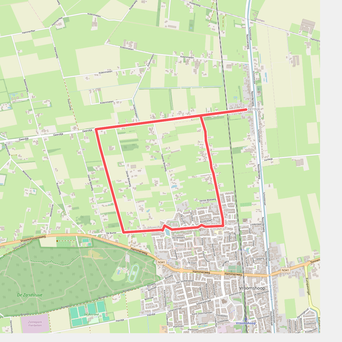 Geerdijk - Groen